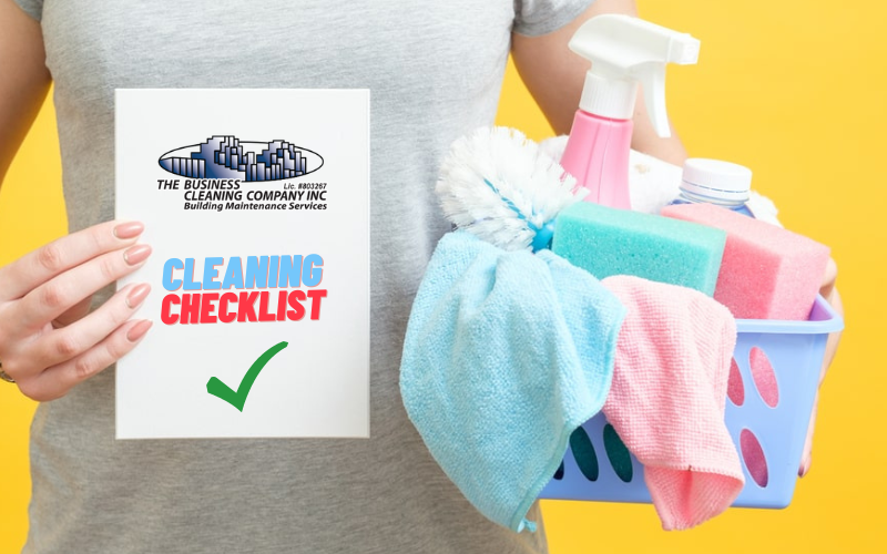 Essential Commercial Cleaning Supplies Checklist